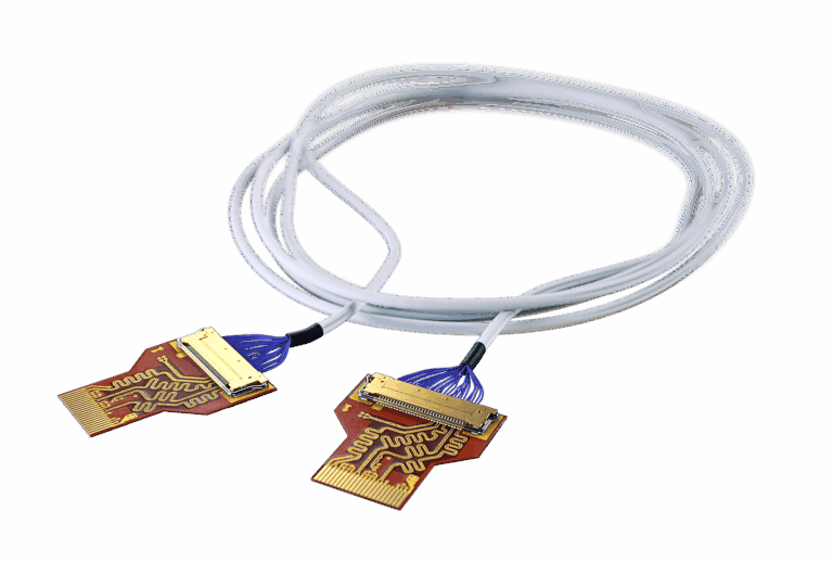 Micro-coax cables for MIPI cameras